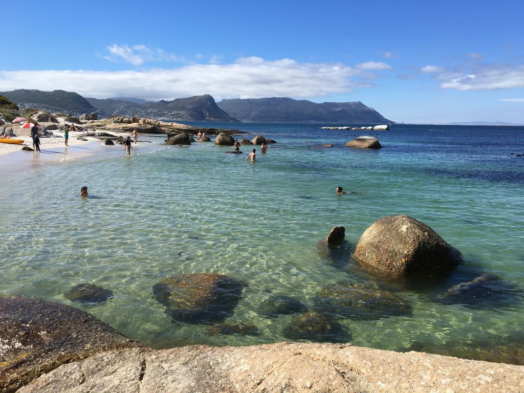 1. View of beach close to the cottage