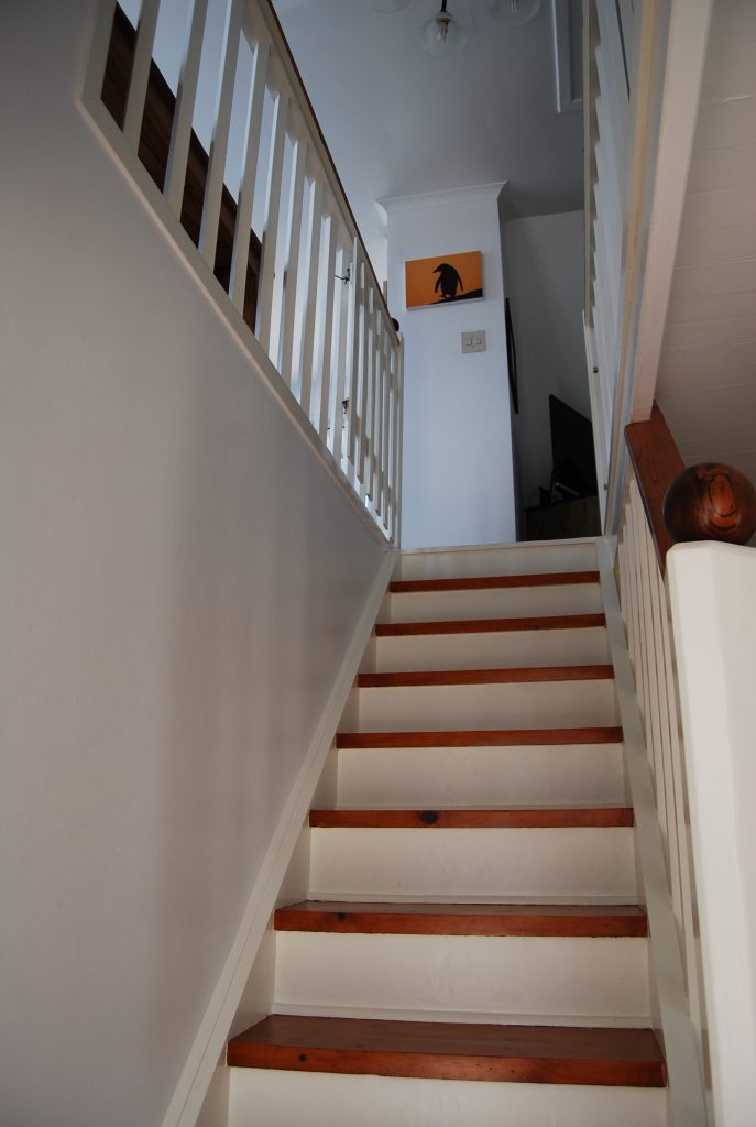 7. Stairs to the upstairs living area
